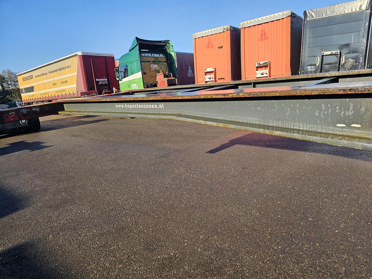 Gebruikt 2001 BURG BPO 12-27 CZ XEX|40 FT |2 X 20 FT |20 FT MIDDLE |BPW DRUM.