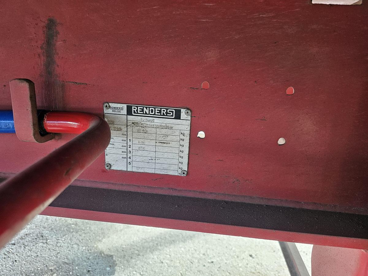 Gebruikt 2006 RENDERS ROC 12.18 NA | BPW DISC.| TUV -APK  28-05-2026.