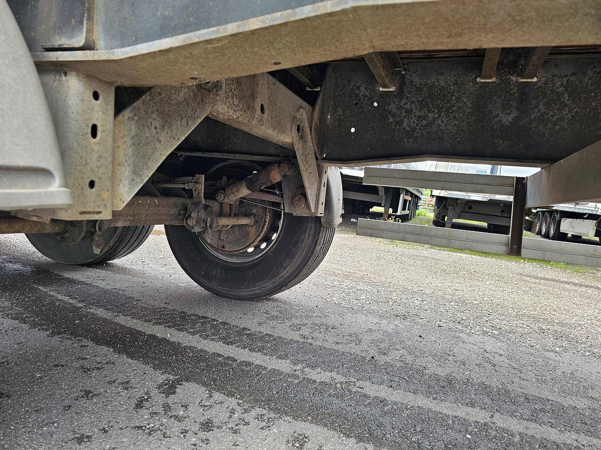 Used 2008 KÖGEL 3 AXLE FLATBED | BPW DRUM