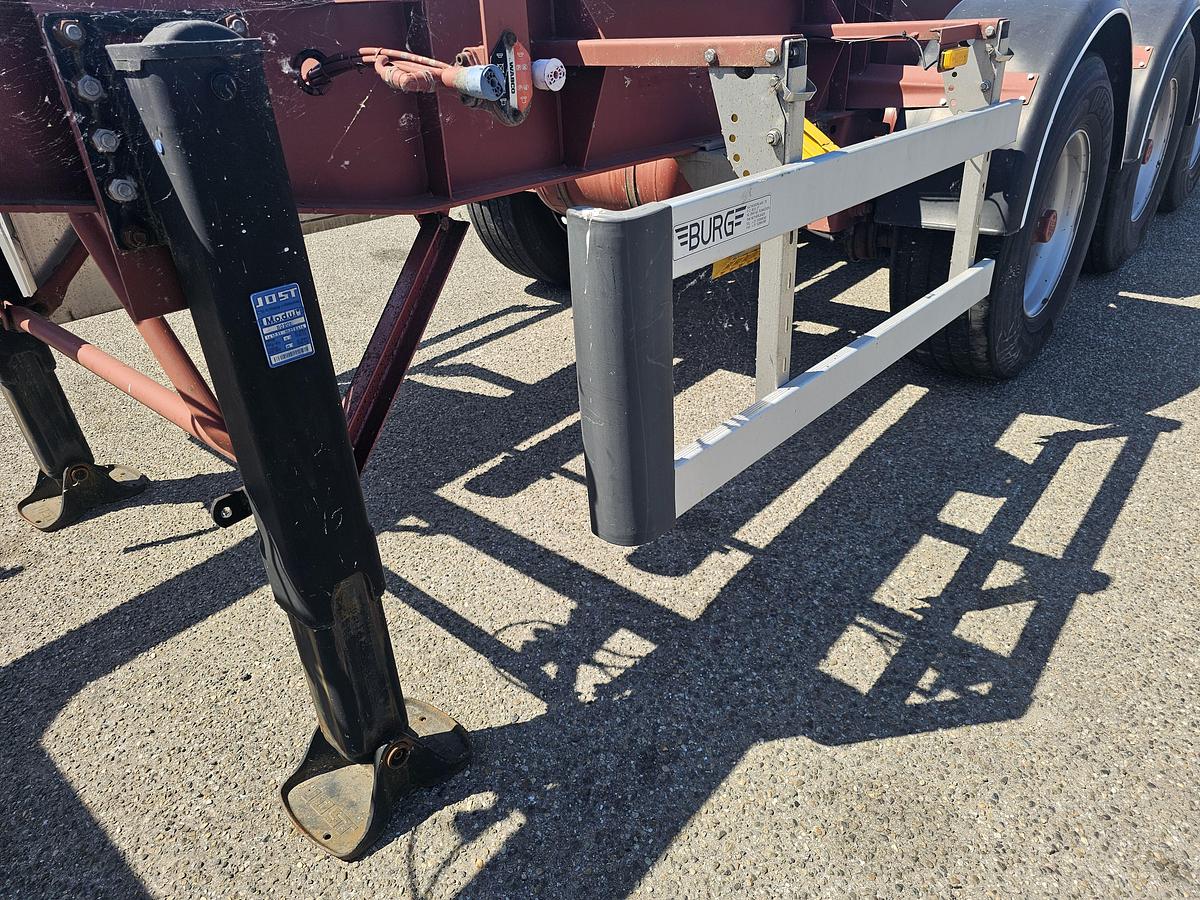 Used 2000 Burg BPO 12-27CCXGX-00. | ADR TANK CHASSIS 20/30 FT | BPW DRUM