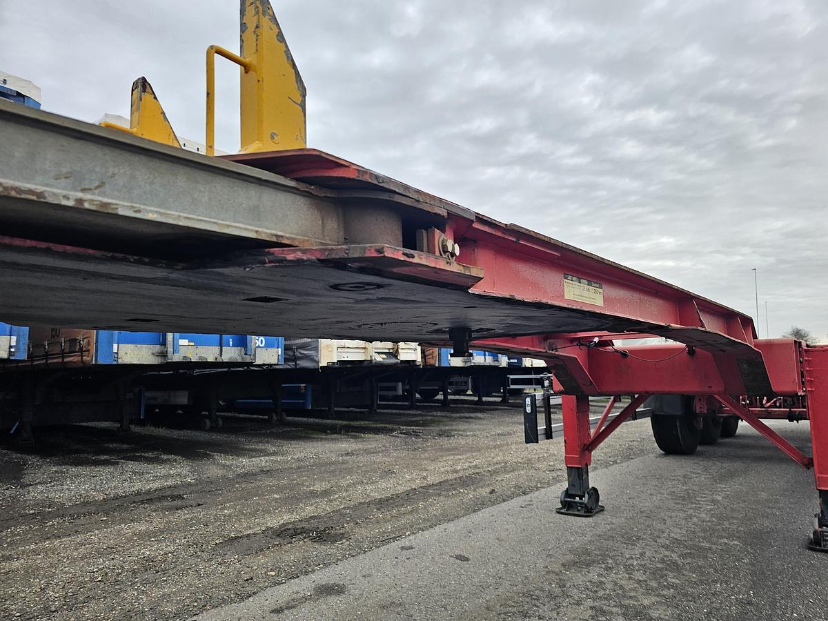 Gebruikt 2003 GROENEWEGEN 45 CC-16-27 TUN | 45 ft 40 ft 2 x 20 fFT | dutch chassis OH-08-JB | bpw drum.