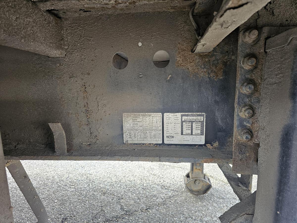 Gebruikt 2008 Pacton LXD339. SAF DISC DUTCH TRAILER APK/TUV 10-04-2026