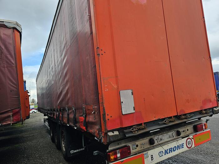 Used 2005 Krone Sd 27 3 axle curtainsider |Saf disc |Belgium Tuv 09-08-2024.