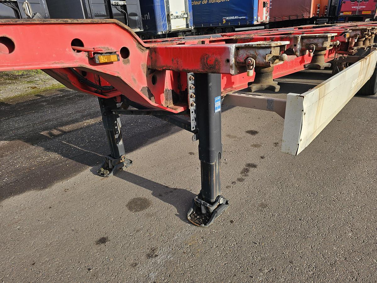 Gebruikt 2007 KRONE SD 27| SAF INTRADISC | SUPER SLIDING.| BELGIUM | 45 /40 FT 2 X 20 FT.