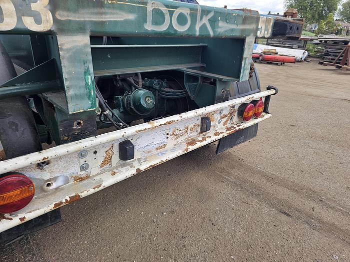 Used 1998 Flandria OP20V/2A | 20 foot container chassis  | steel suspension | double tires| drum.
