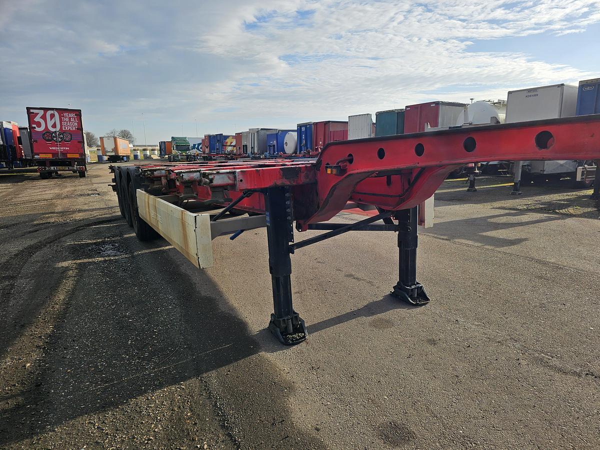 Gebruikt 2007 KRONE SD 27| SAF INTRADISC | SUPER SLIDING.| BELGIUM | 45 /40 FT 2 X 20 FT.