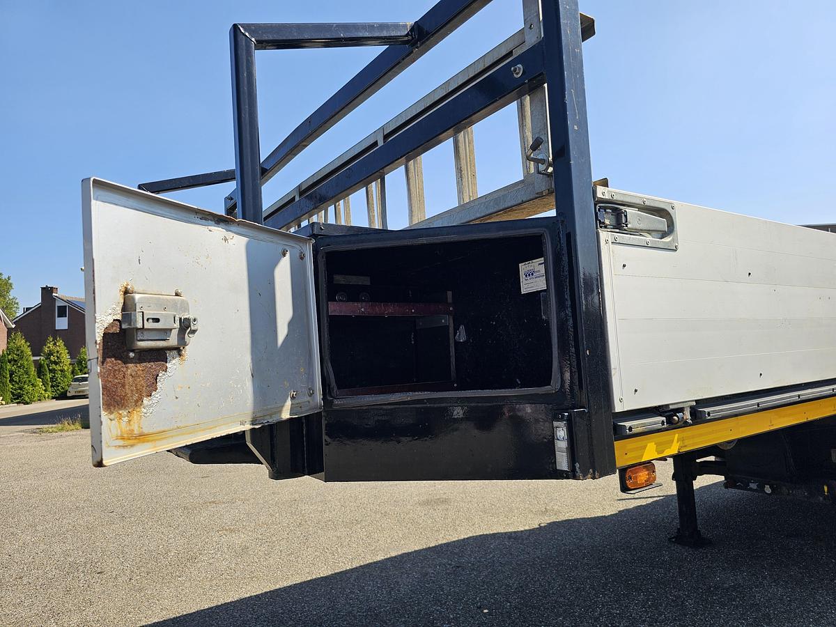 Used 1992 BROSHUIS E 2190/27 | SEMI LOWLOADER | 6 MTR EXTENDIBLE | BEAVER TAIL| SAF DRUM | APK 17-01-2016  |REFURBISHED 2010