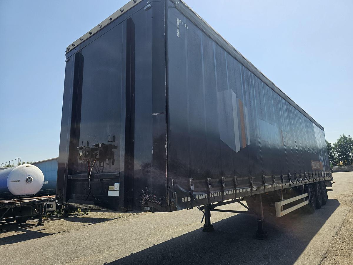 Gebruikt 2004 PACTON T3 001 /3 axle curtainsider /saf disc/ apk tuv/13-03-2027.