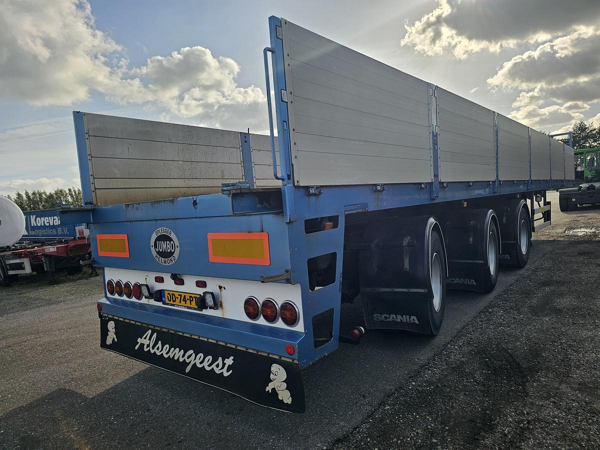 Gebruikt 1995 JUMBO DO 300 S/ 2 X STEERING /BPW DRUM / DOUBLE TIRES/ LIFT AXLE