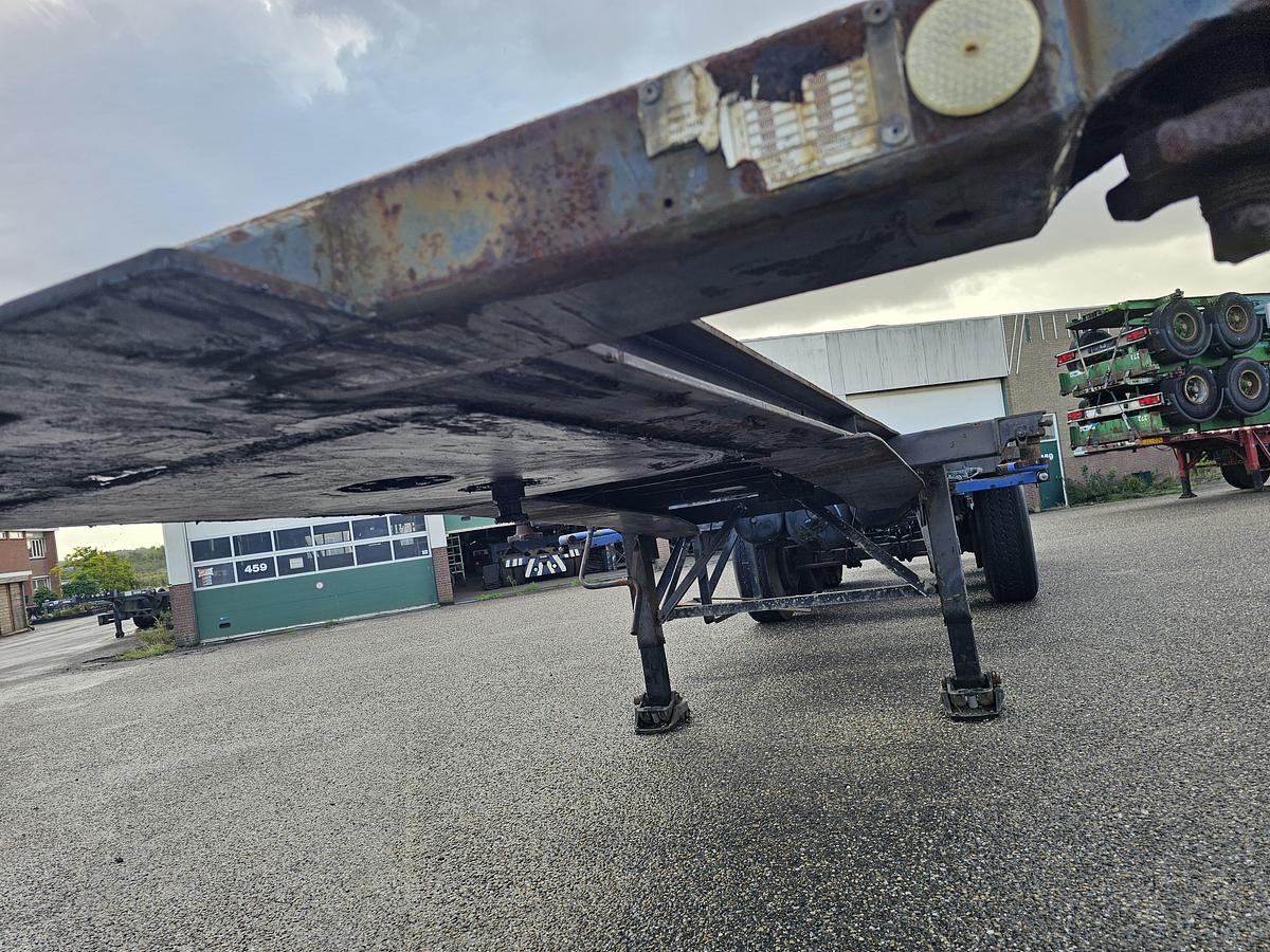 Used 1991 GROENEWEGEN 40.05 CC-12-24 | STRAIGHT CHASSIS | BPW DRUM.