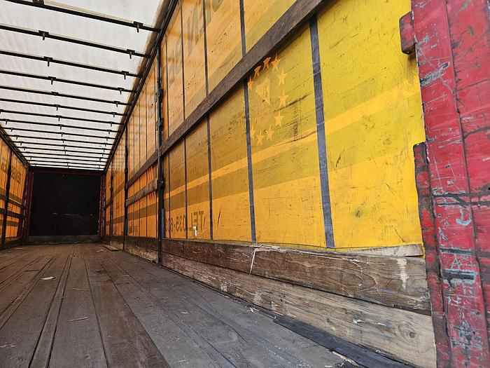 Used 2002 Van Hool 3 axle curtainsider| Saf intradisc