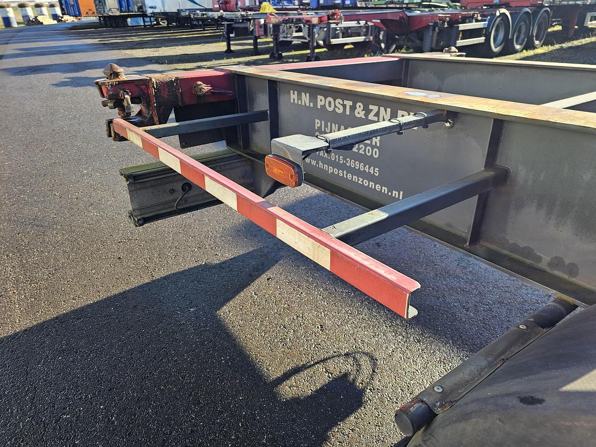 Gebruikt 2001 BURG BPO 12-27 CZ XEX|40 FT |2 X 20 FT |20 FT MIDDLE |BPW DRUM.