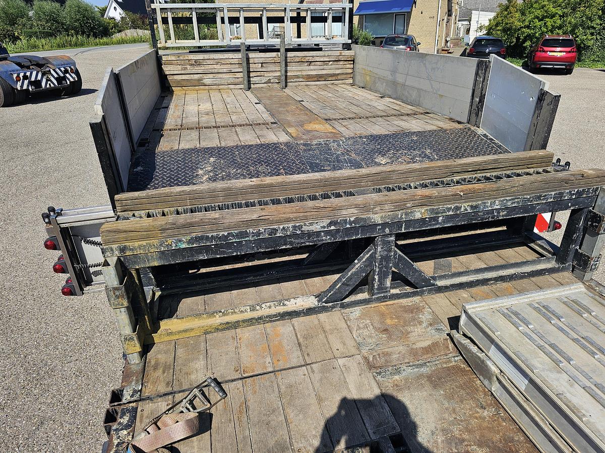 Used 1992 BROSHUIS E 2190/27 | SEMI LOWLOADER | 6 MTR EXTENDIBLE | BEAVER TAIL| SAF DRUM | APK 17-01-2016  |REFURBISHED 2010