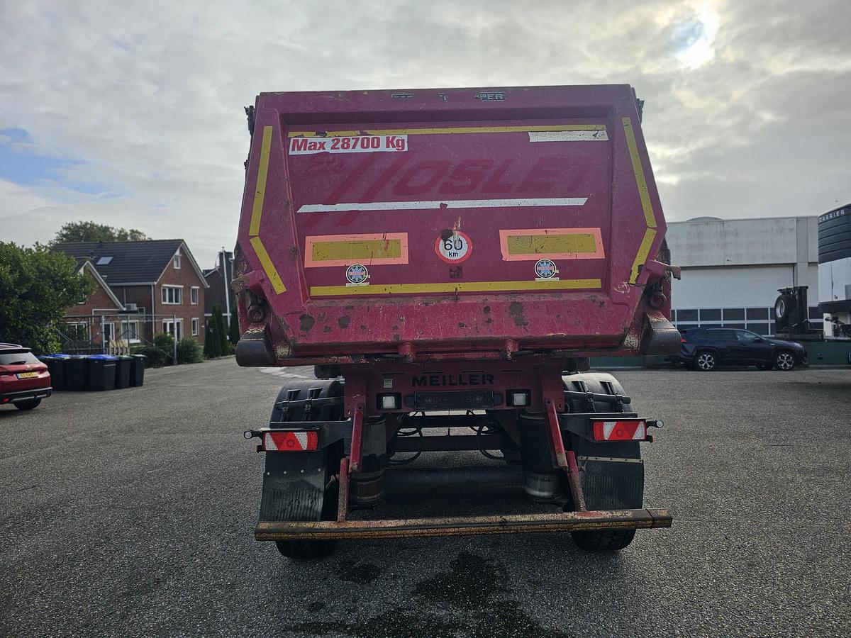 Gebruikt 2014 MEILLER MHPS12/27LOSS4/ STEEL TIPPER/ 30 MTR 3/ 28700 KG. /SAF DISC /ALU RIMS