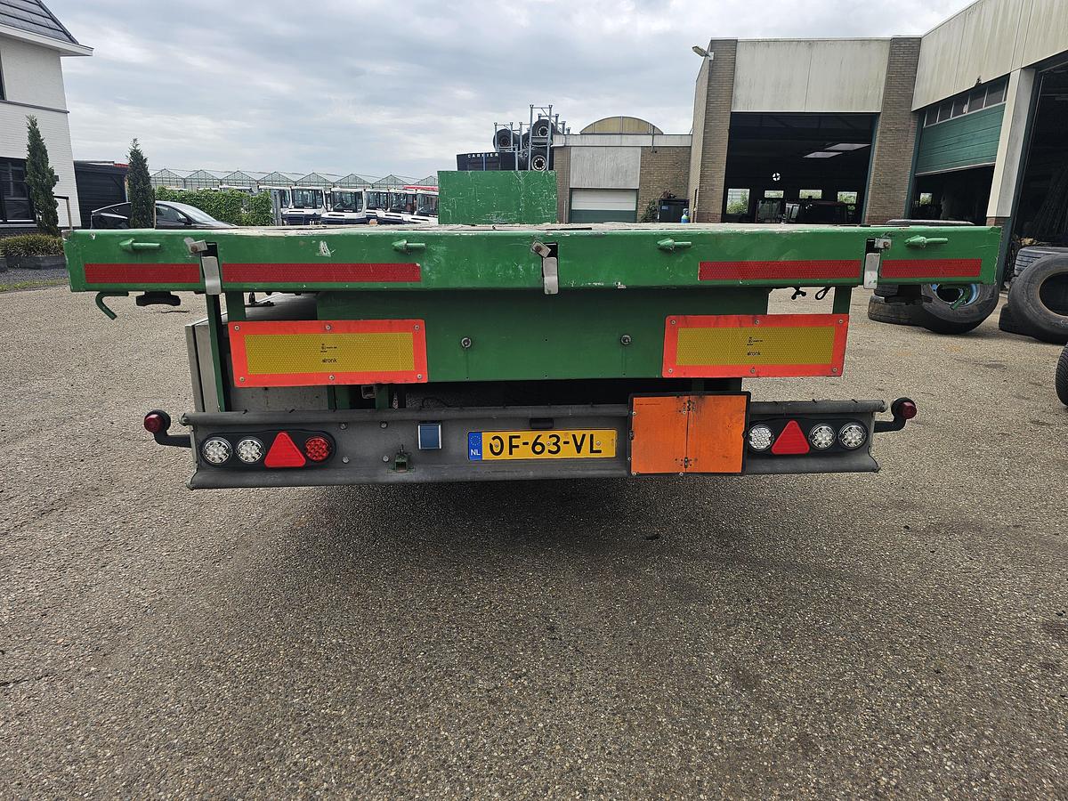 Gebruikt 1999 DRACO TXS 339. HEAVY DUTY FLATBED- CONTAINER LOCKS- BPW DRUM .