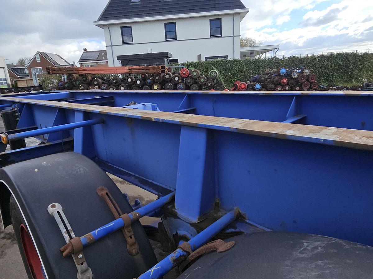 Used 2007 MKF METALLBAU CS 20 | 20 FOOT CONTAINER CHASSIS | BPW DRUM | STEEL SUSPENSION| GOOD QUALITY.