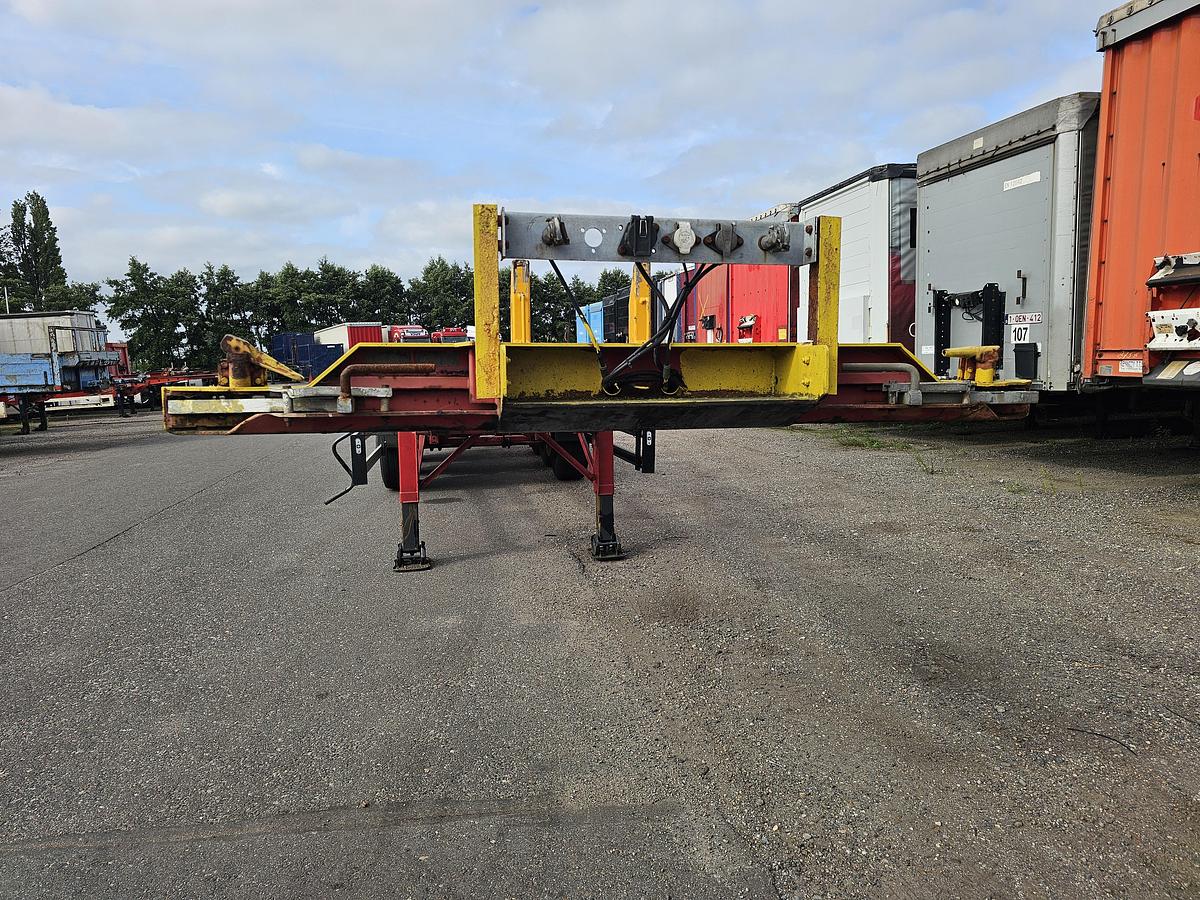Used 2003 GROENEWEGEN 45 CC-16-27 TUN | 45 ft 40 ft 2 x 20 fFT | dutch chassis | bpw drum.