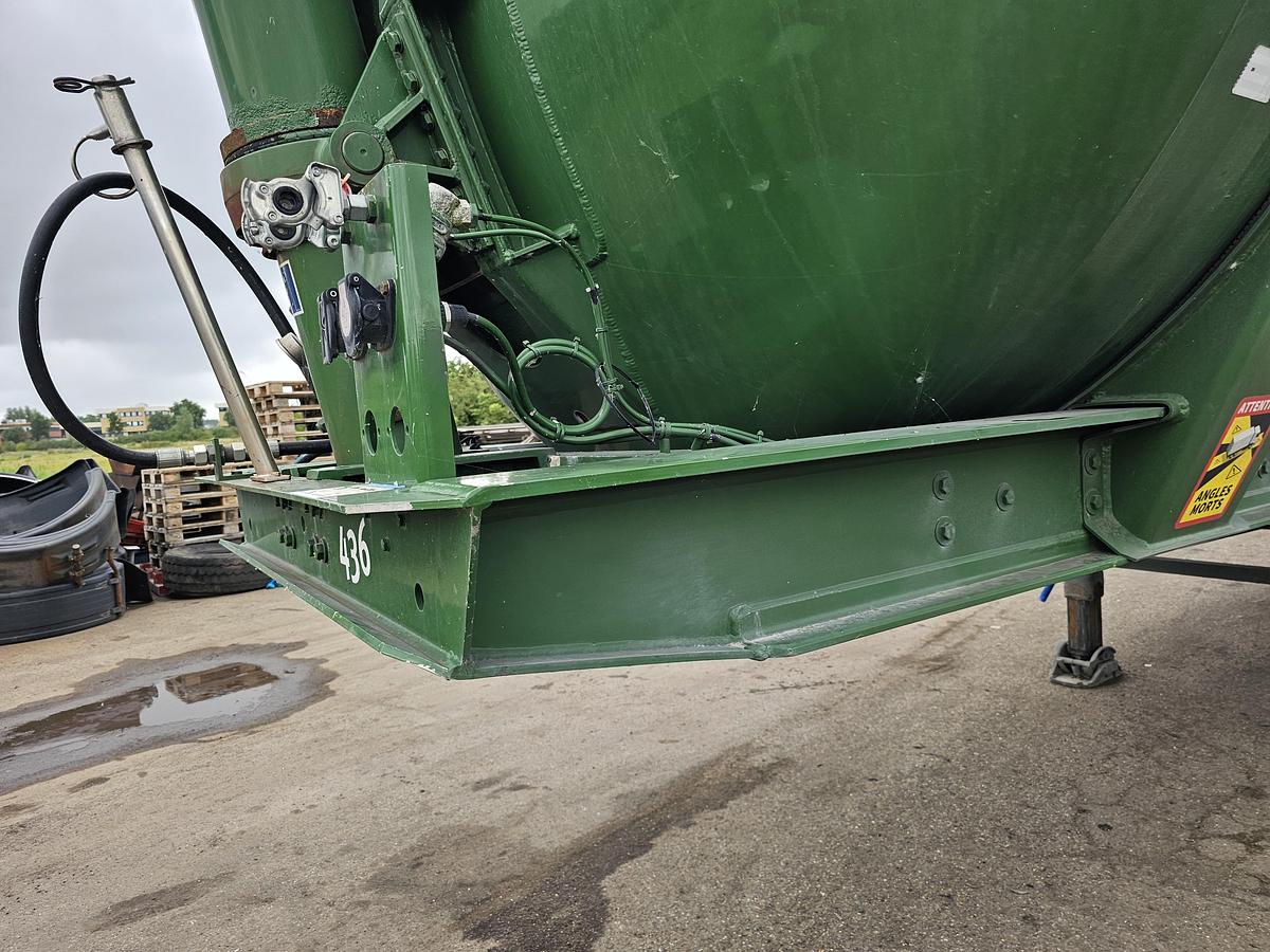 Used 2008 FELDBINDER KIP 63.3 |ALUMINIUM TIPPER | 6500 KG| 63 M3 | SAF DISC.