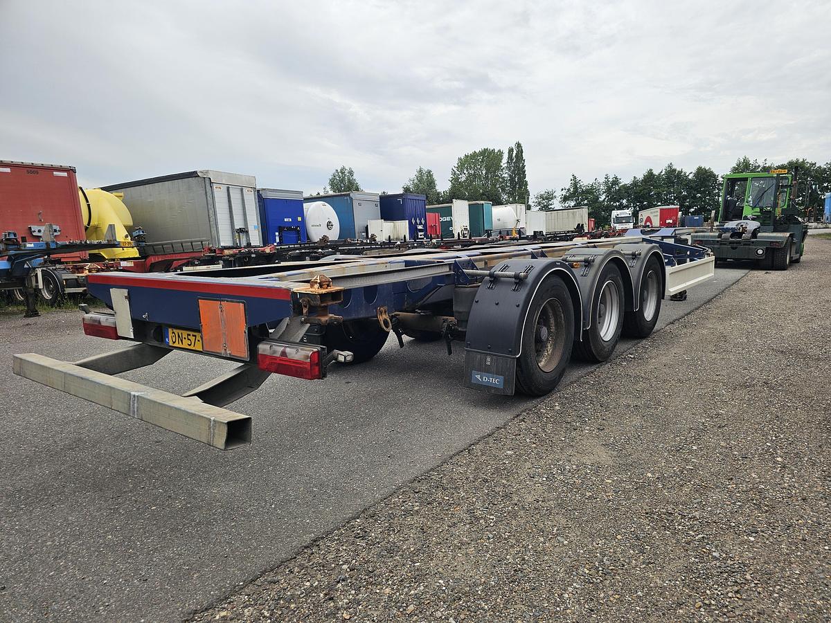 Gebruikt 2015 D-TEC VCC-01 / 45 FOOT CONTAINER CHASSIS / VALKX AXLES.