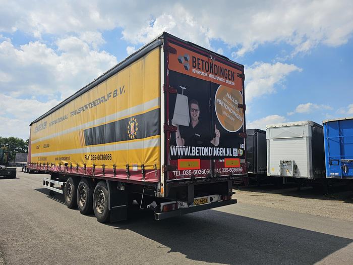 Used 2002 Van Hool 3 axle curtainsider| Saf intradisc