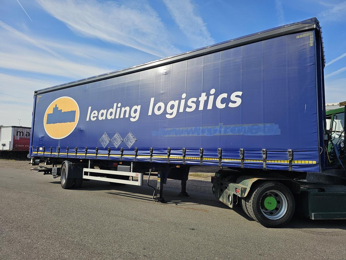 Used 2012 PACTON TBD.122 | SINGLE STEERING AXLE |UNDER SLIDING LOADING LIFT + BATTERIES| DAF DISC| APK /TUV 6-12-2025