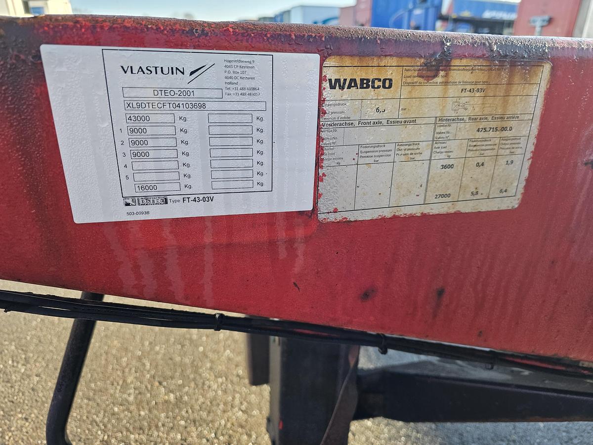 Gebruikt 2004 D-TEC FT-43-03V | Multi chassis all connections | ror drum