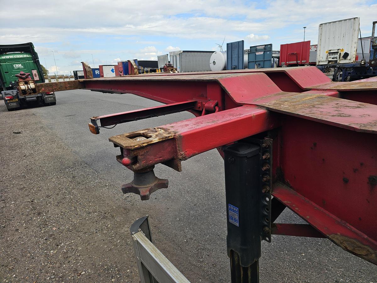 Used 2006 HAPPY TRAILER OZC 42-327 |40 FOOT HIGHCUBE CHASSIS| SAF DISC| APK /TUV | 30-09-2025