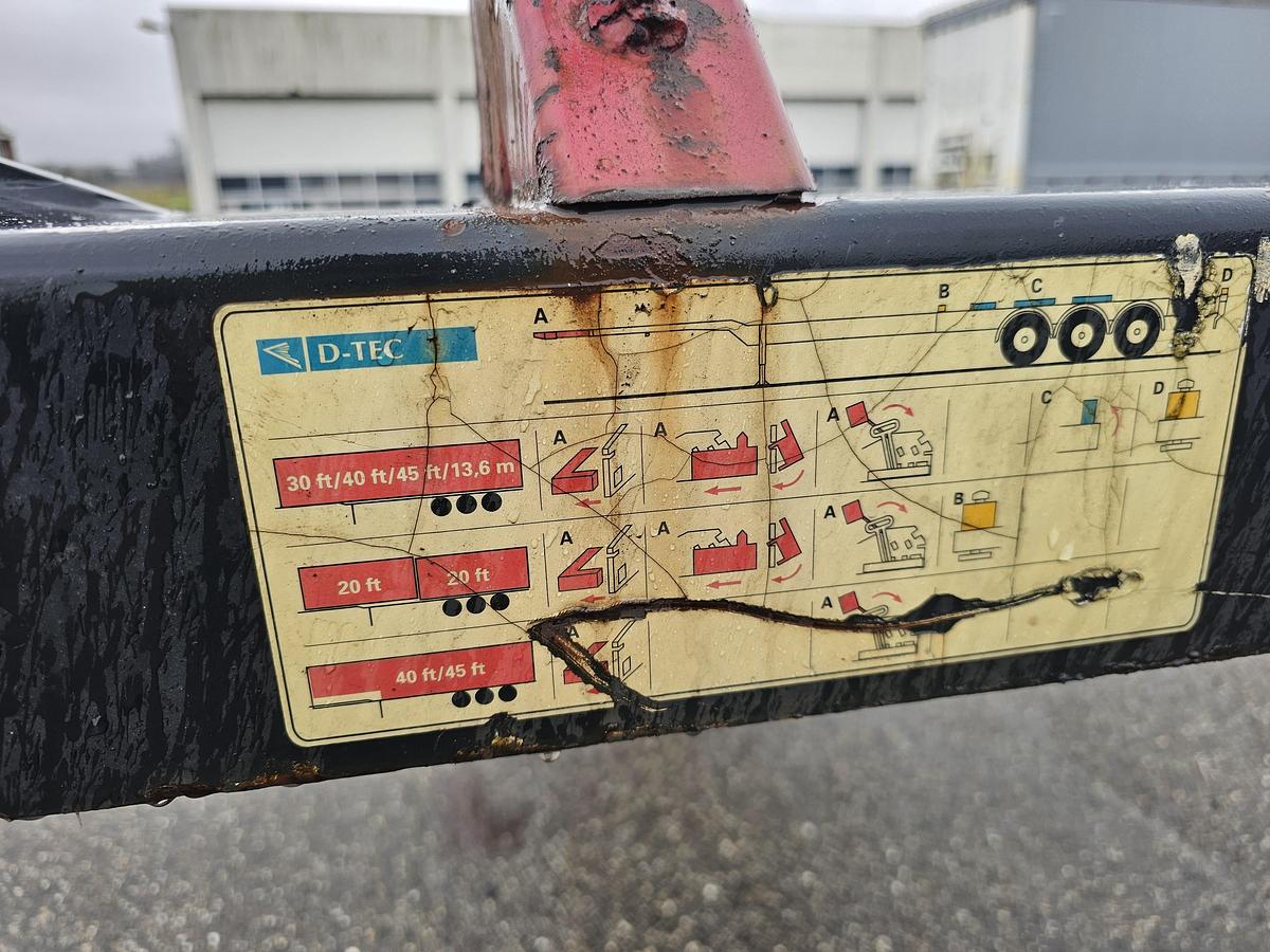 Gebruikt 2006 D-TEC FT-43-03V | Multi chassis all connections | bpw drum