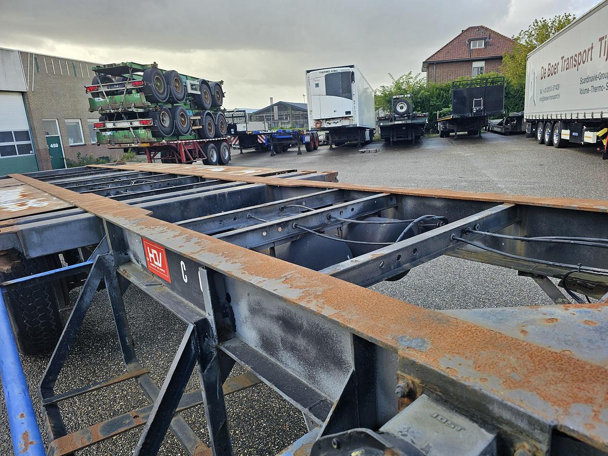 Used 1991 GROENEWEGEN 40.05 CC-12-24 | STRAIGHT CHASSIS | BPW DRUM.