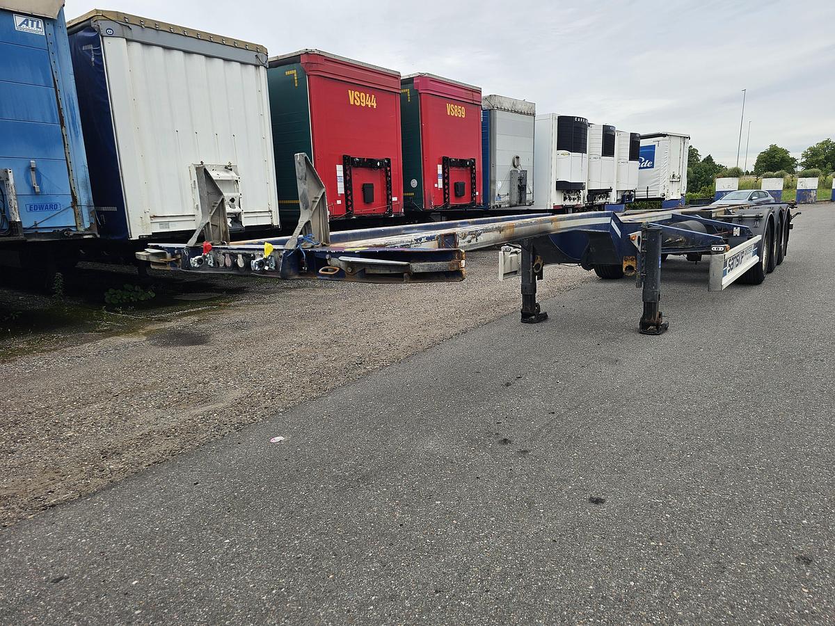 Gebruikt 2015 D-TEC VCC-01 / 45 FOOT CONTAINER CHASSIS / VALKX AXLES.