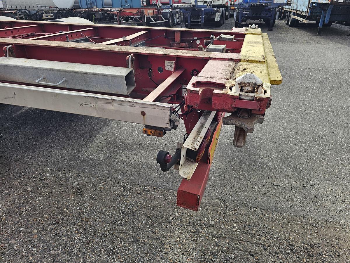 Used 2003 GROENEWEGEN 45 CC-16-27 TUN | 45 ft 40 ft 2 x 20 fFT | dutch chassis | bpw drum.