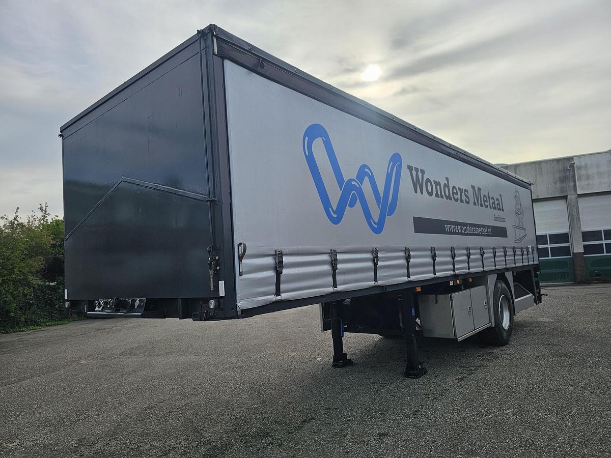 Gebruikt 1997 BROSHUIS 1AOU 10 10 /SINGLE AXLE/ SAF DRUM/ OLD BUT LIKE NEW/ (EXTENDIBLE) APK,TUV 10-06-2027.