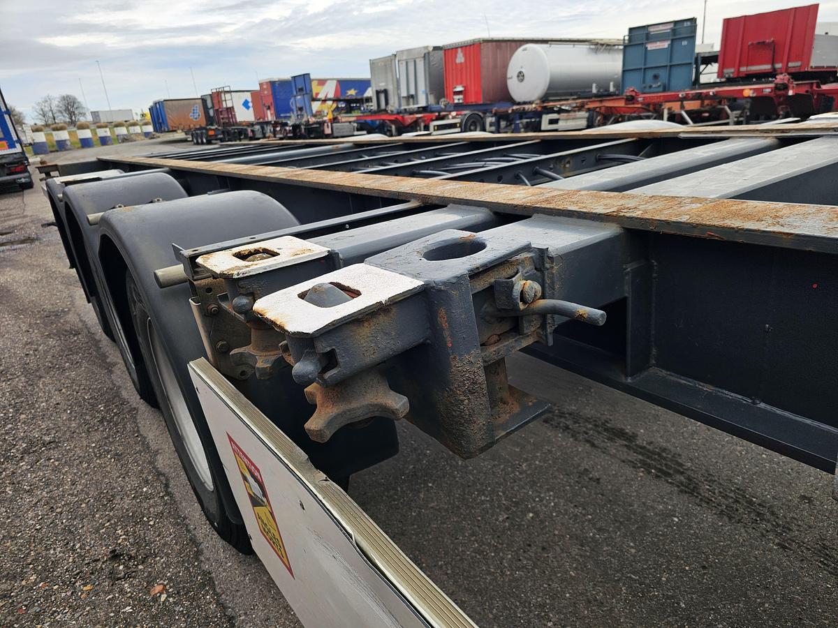 Gebruikt 2001 GROENEWEGEN 40.05.CC-12-27 | BPW DRUM DUTCH TRAILER |TUV /APK  15-02-2026