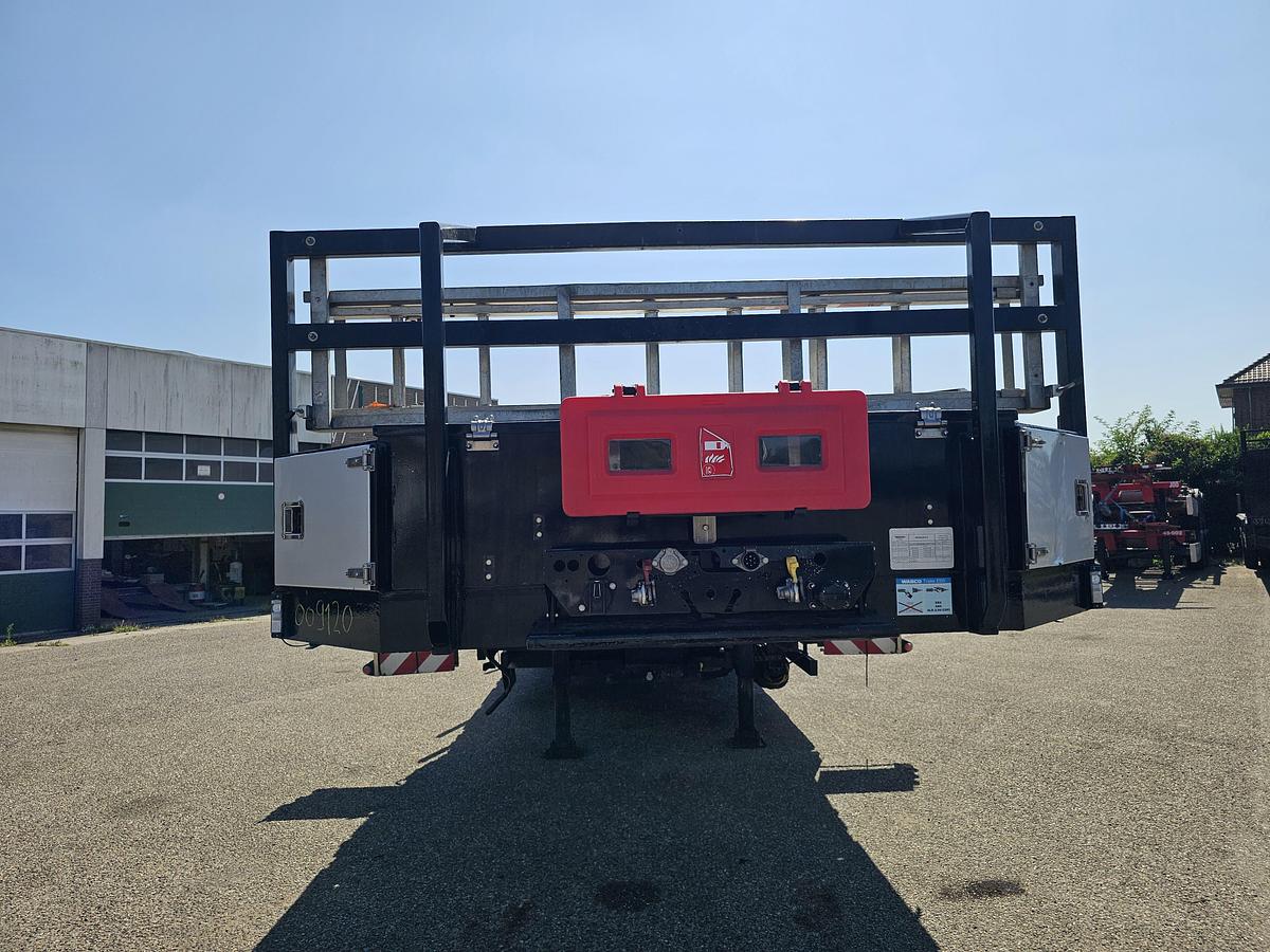 Used 1992 BROSHUIS E 2190/27 | SEMI LOWLOADER | 6 MTR EXTENDIBLE | BEAVER TAIL| SAF DRUM | APK 17-01-2016  |REFURBISHED 2010