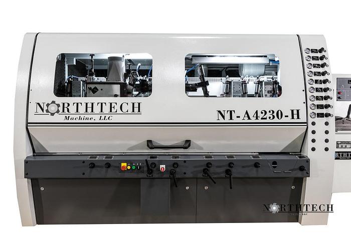 Used Northtech NT-A4230-H150 MOULDER 4 HEAD