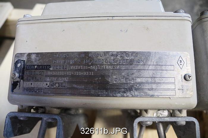 Used Yamatake-Honeywell YKIX18B-E11X2TY-XSX Magnetic Flow Transmitter #32611