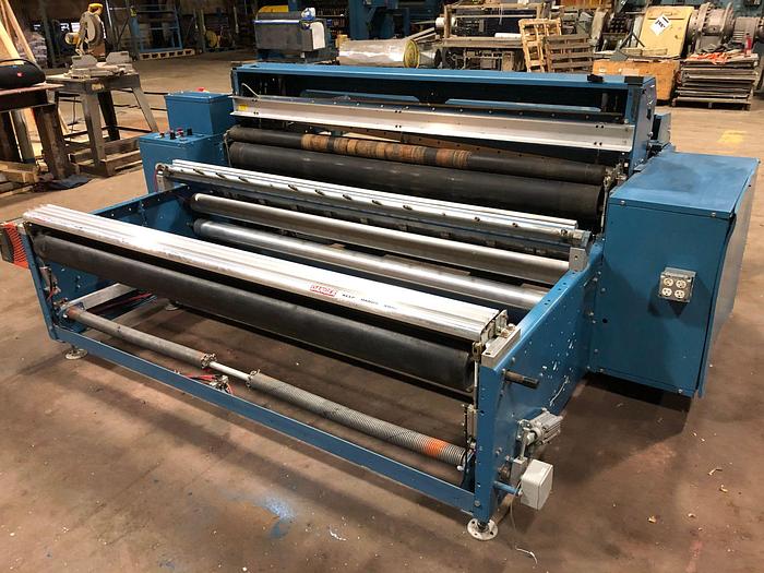 Used 84" ROSENTHAL SHEETER MODEL WM-7-HHDSHTREAAAPLC MFG. 2010