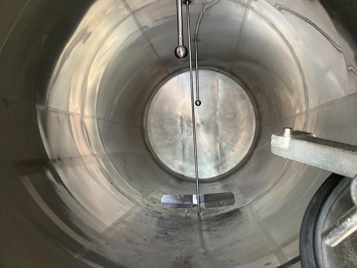 Used Used Creamery Package 7500 gallon 304 stainless steel jacketed horizontal dairy tank