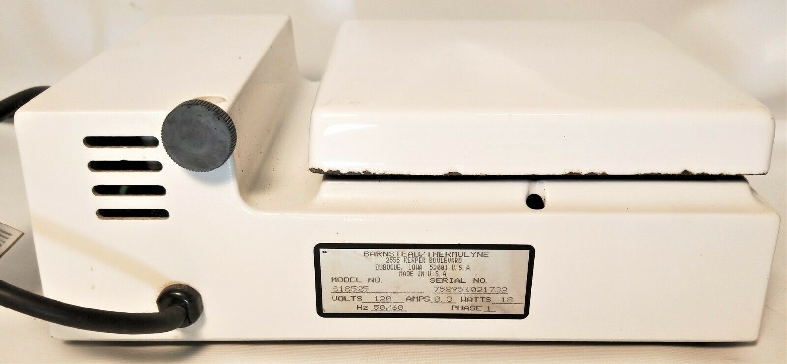 Used Thermolyne Nuova S18525 Magnetic Stirrer (7" x 7" Plate)
