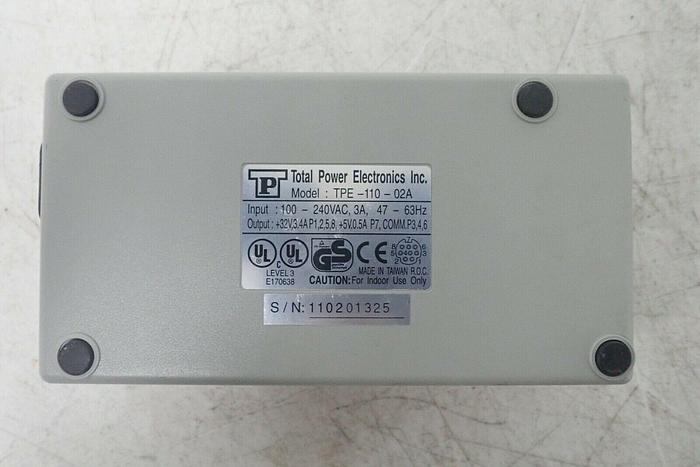 Used Total Power Electronics Model TPE-110-02A Universal Input Switching Adaptor