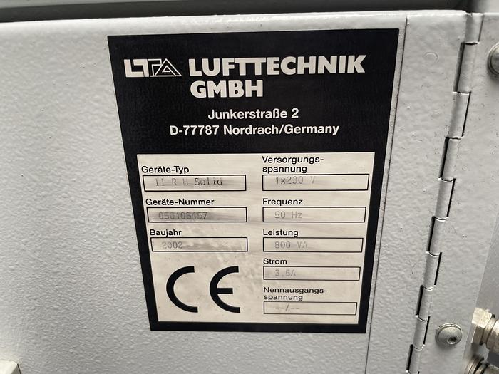 Gebruikt Lufttechnik GMBH 2 stuks filtermist