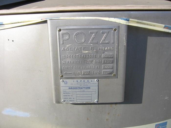 Used HYDROEXTRACTORS POZZI  ES-H