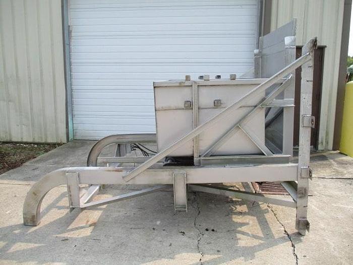 Used Vat Dumper; Two-Stage; 9' Dump Height