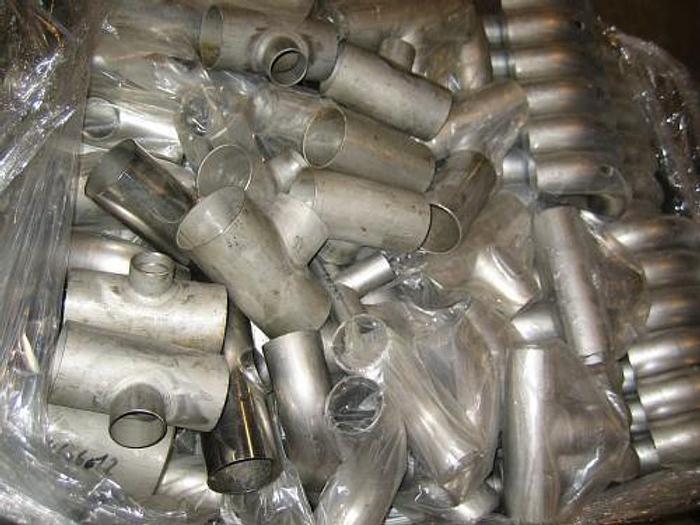 Begagnad Rustfri svejsefittings 168 0041