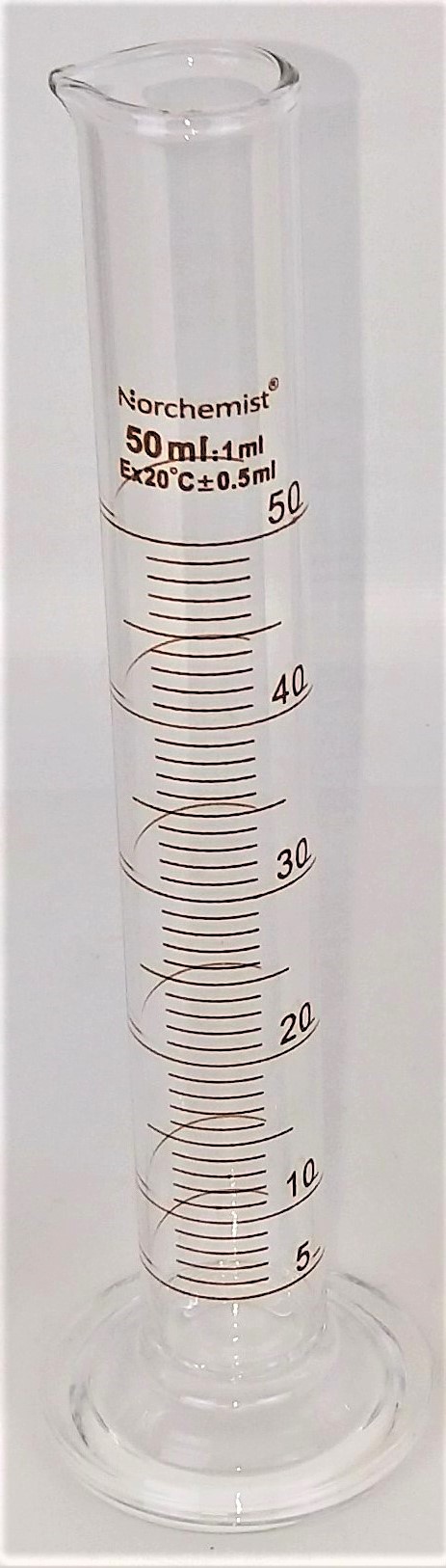 New Norchemist GP-GC-0020 Graduated Cylinder - 50mL
