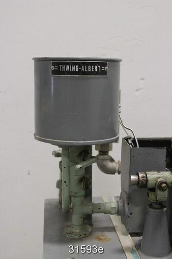Used Thwing Albert M-46 Clark M-46 Pulp Classifier #31593