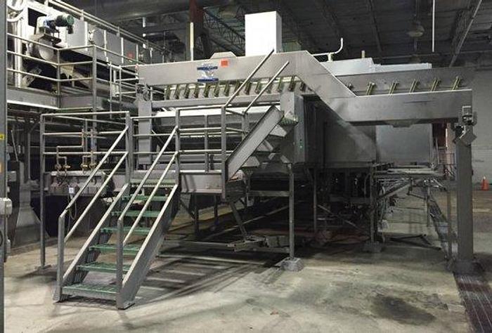Used Dryer, Apron, 8' X 45', S/st, National Drying, Steam, #5991900