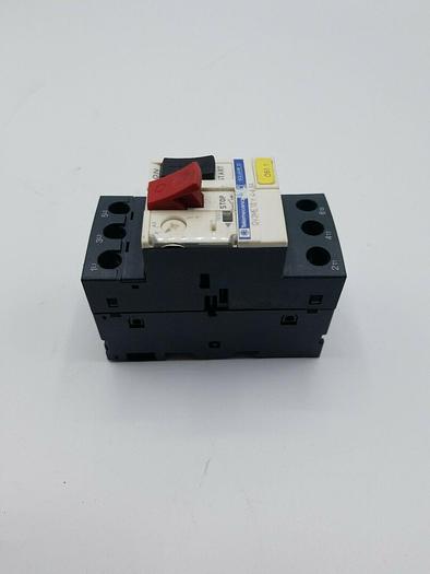 Used Telemecanique Motor Circuit Breaker, GV2-ME10, 4 - 6.3A