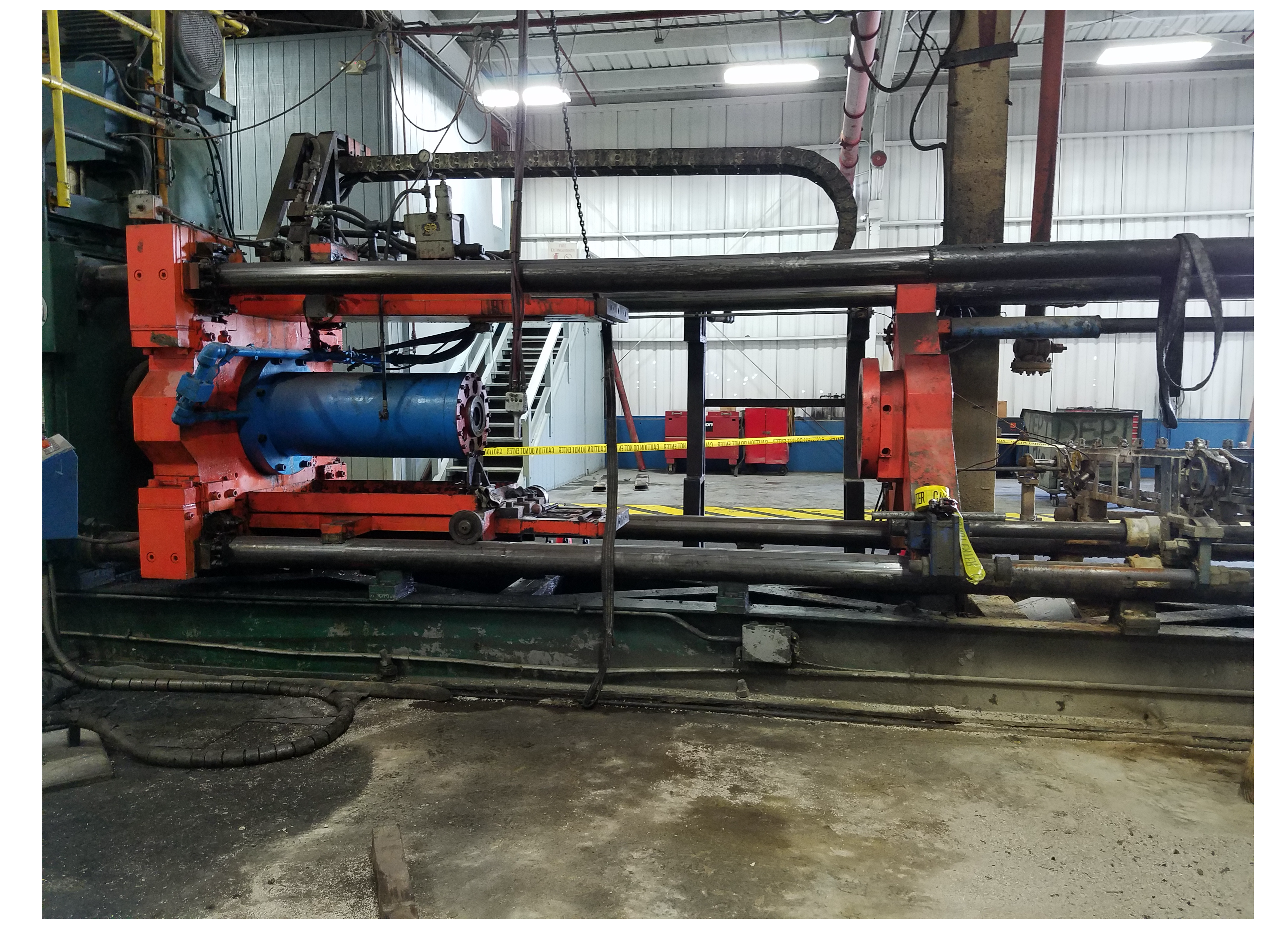 Used 400 Ton Erie Horizontal Hyd. Press