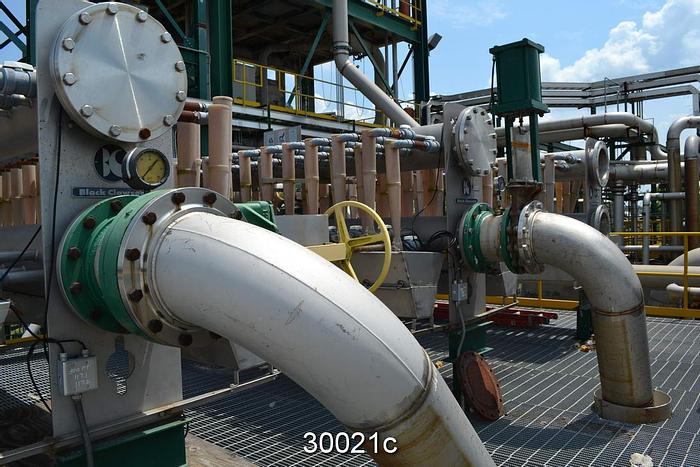 Used Black Clawson 56-3 CBT X-Clone Cleaner System #30021